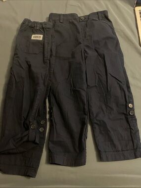 JoJo Maman Bebe Navy Cargo Kids Pants